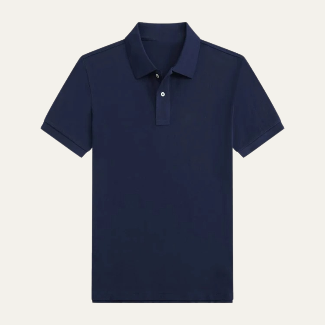 Herren Kurzarm Poloshirt mit Knopfleiste und Kragen-Men Shirt-Alpenkind