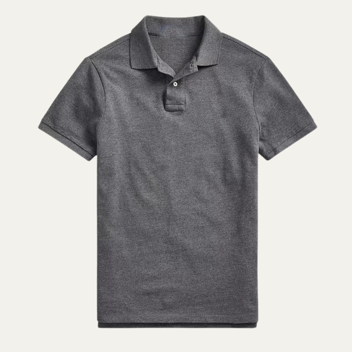 Herren Kurzarm Poloshirt mit Knopfleiste und Kragen-Men Shirt-Alpenkind
