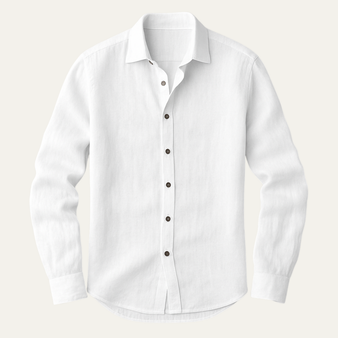 Herren Langarmhemd mit Knopfleiste-Women blouse-Alpenkind