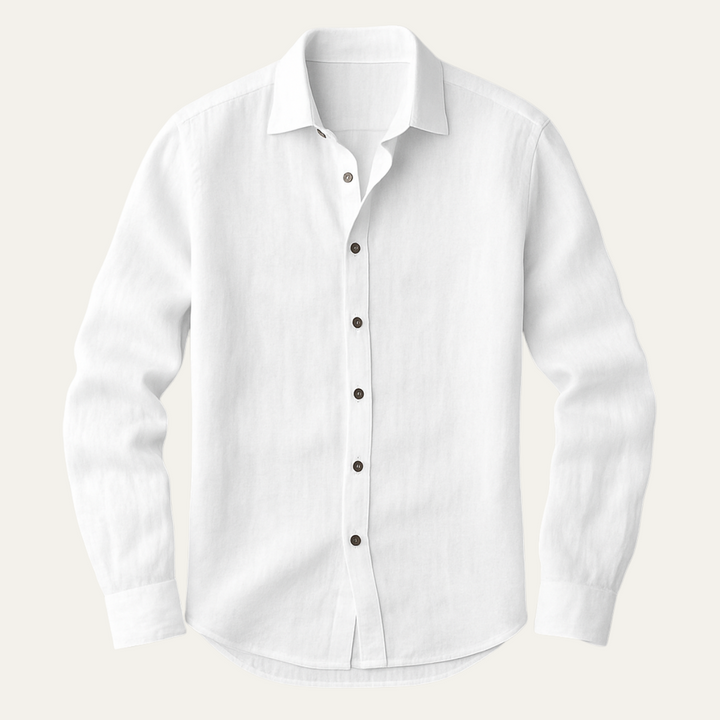 Herren Langarmhemd mit Knopfleiste-Women blouse-Alpenkind