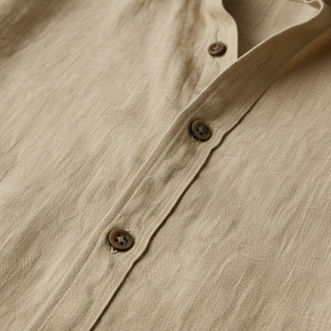Herren Langarmhemd mit Knopfleiste-Women blouse-Alpenkind