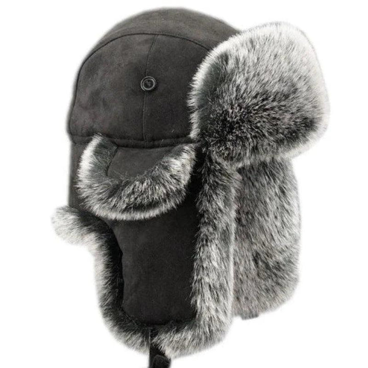 Herren Mütze mit Ohrenklappen und Innenfutterstruktur-Accessoire-Alpenkind