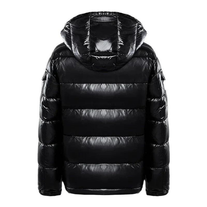 Herren Outdoor-Steppjacke mit Kapuze und Frontreißverschluss-Men Outerwear-Alpenkind