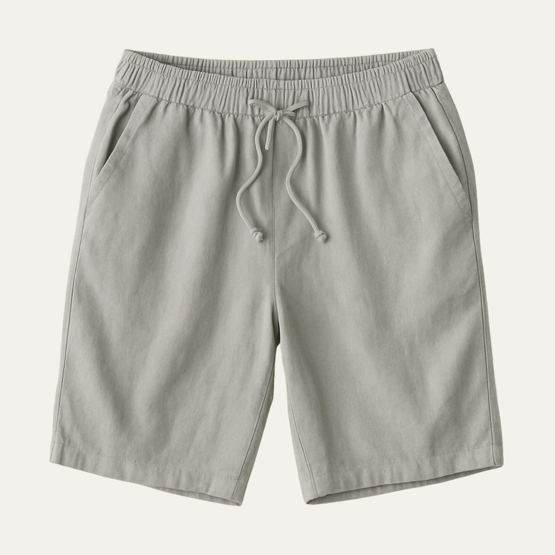 Herren Shorts mit elastischem Bund und Kordelzug-Men shorts-Alpenkind