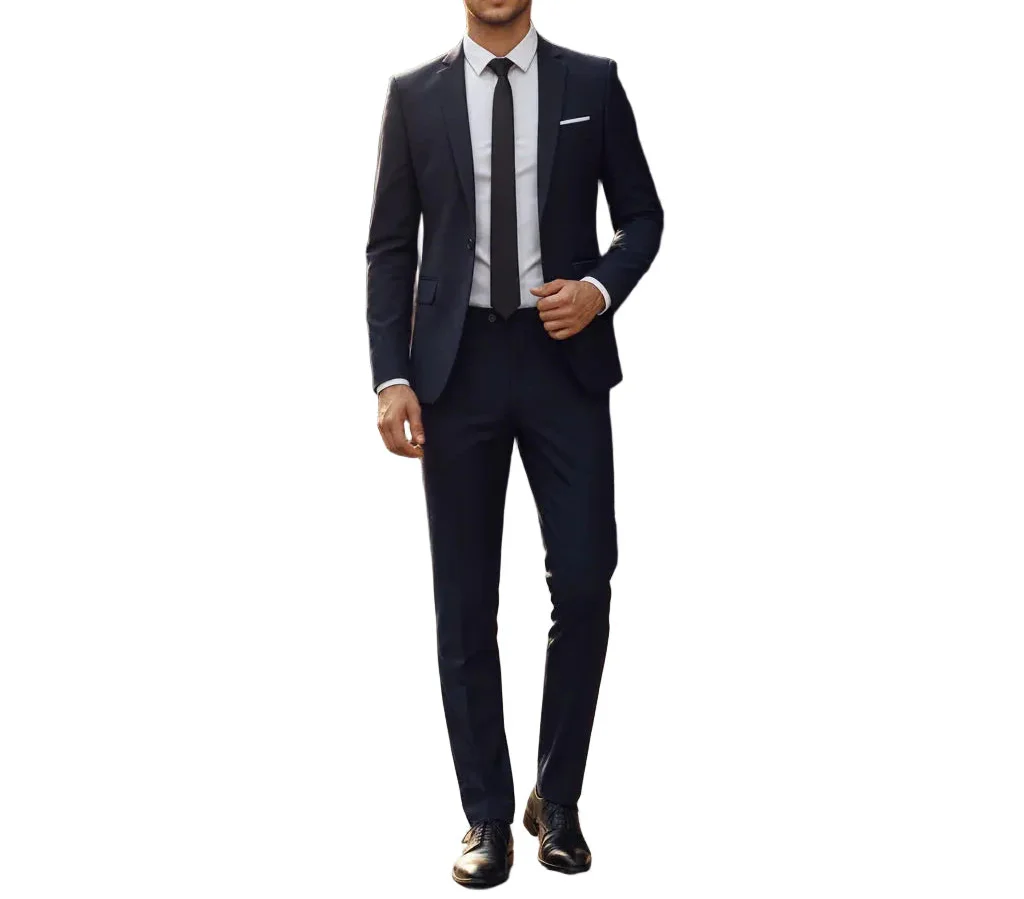 Herren Zweiteiler Anzug mit Sakko und Hose-Men Sets-Alpenkind