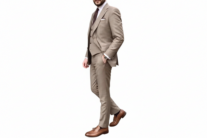 Herren Zweiteiliger Anzug mit Knopfverschluss-Men Sets-Alpenkind