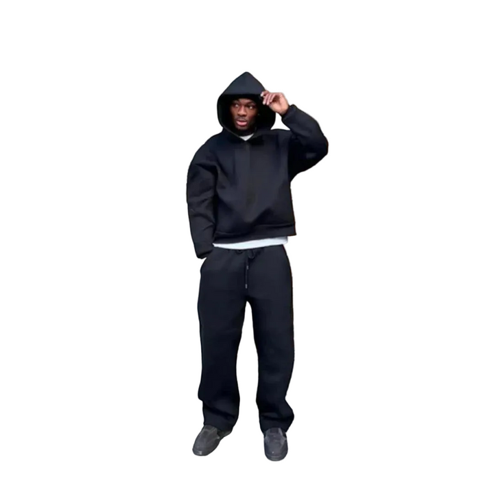 Herren Zweiteiliges Set mit Kapuze-Men Sets-Alpenkind