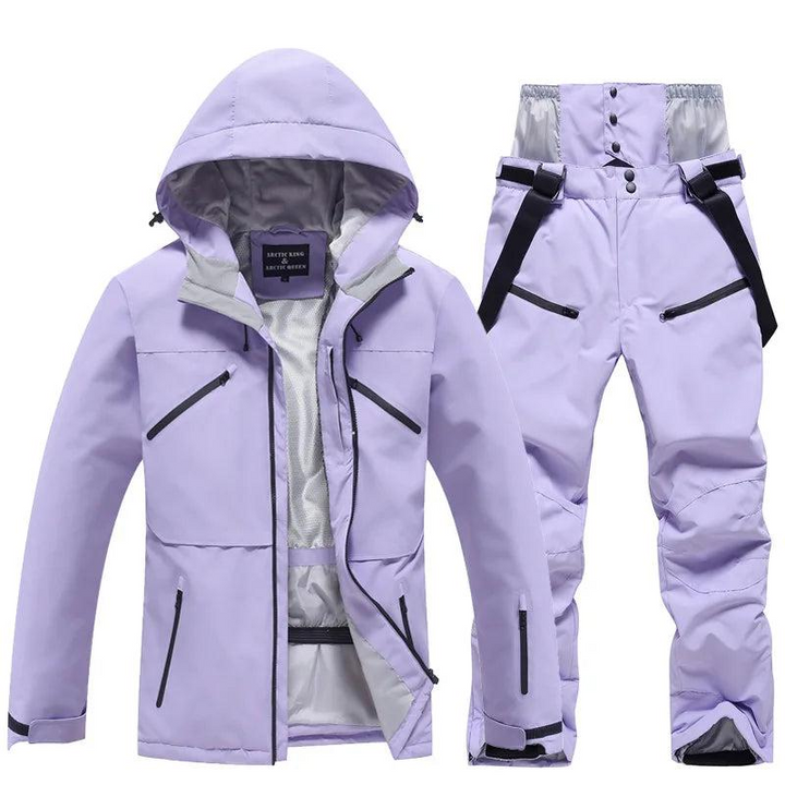 Herren Zweiteiliges Ski-Set mit Kapuze-unisex-Alpenkind