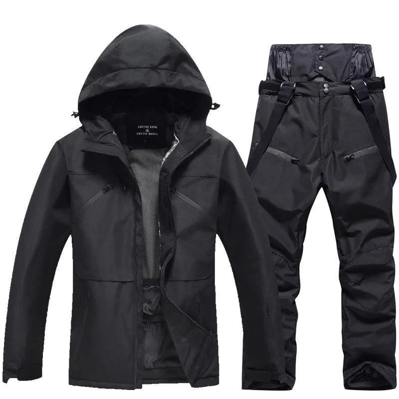 Herren Zweiteiliges Ski-Set mit Kapuze-unisex-Alpenkind