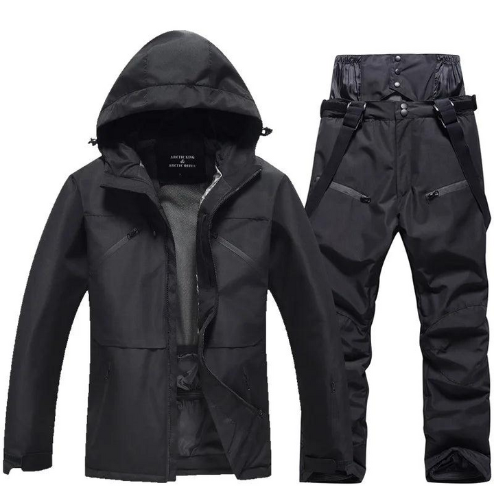 Herren Zweiteiliges Ski-Set mit Kapuze-unisex-Alpenkind