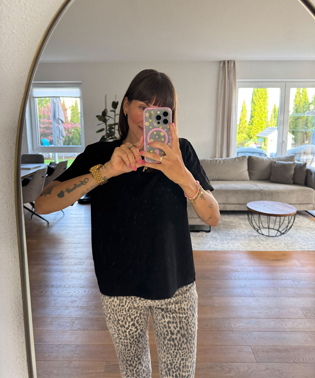 Oversize T-Shirt Triana Schwarz