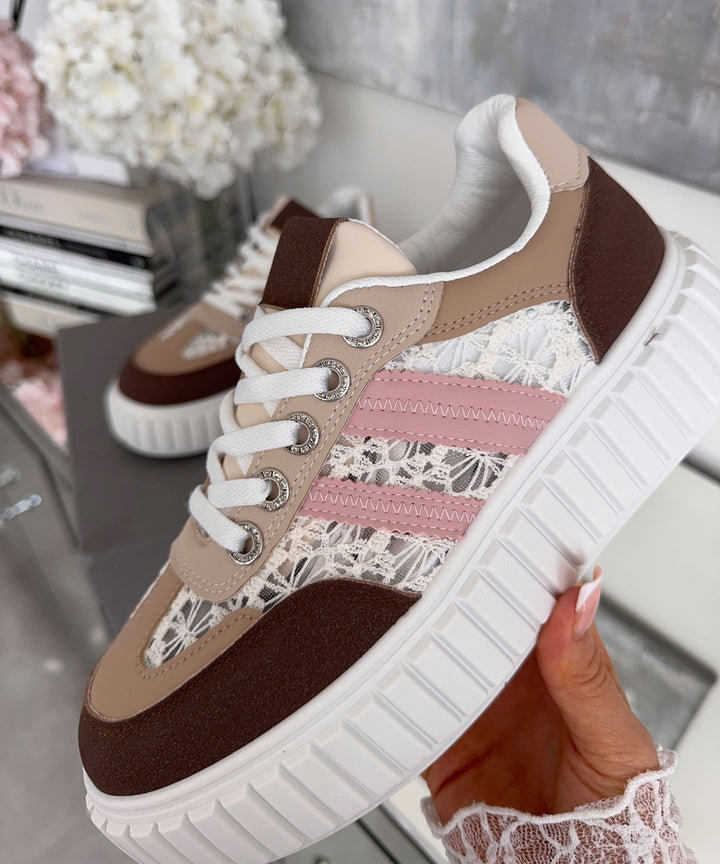 Sneaker Madeleine Braun Ladypolitan ♡