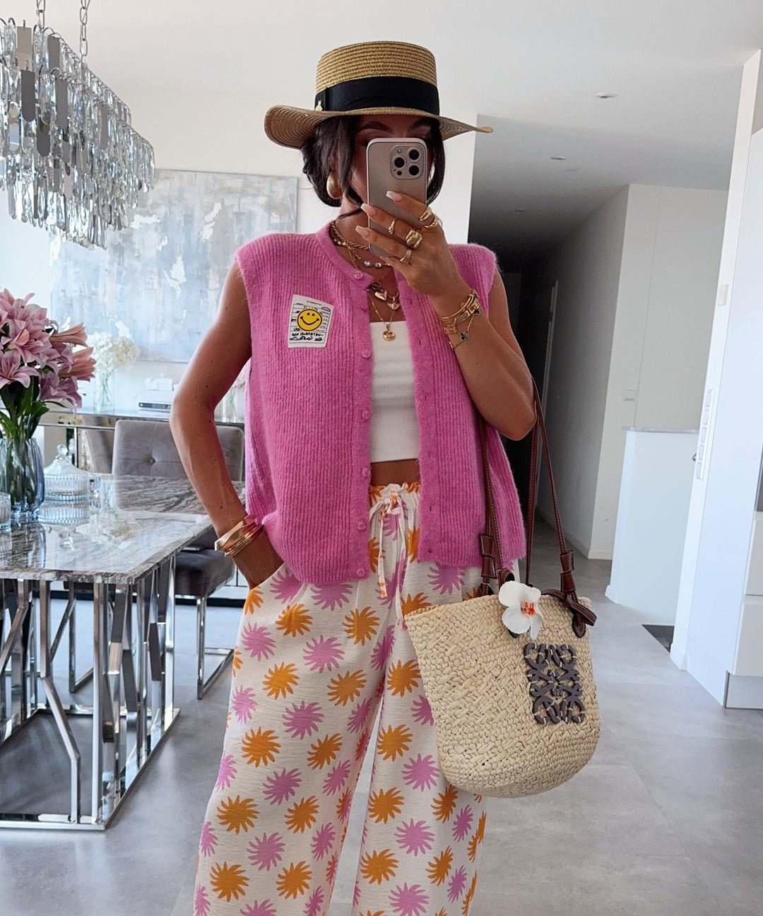 Weste Riula Pink