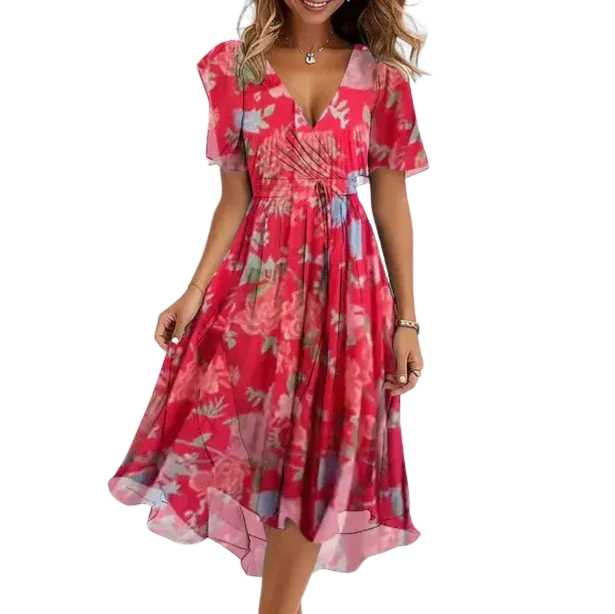 Sophie – Elegant Wrap Dress - Image 4