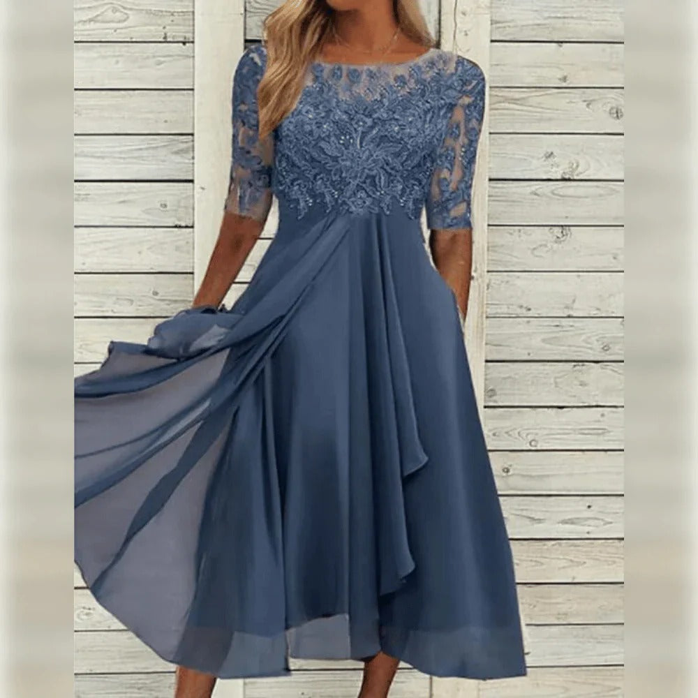 Festliches Abendkleid für Damen | Hochzeitsgesellschaft