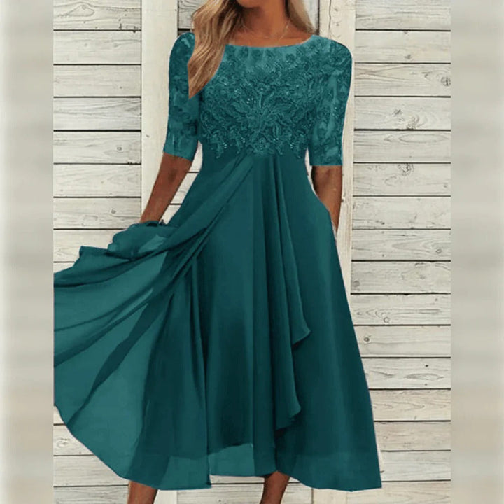 Festliches Abendkleid für Damen | Hochzeitsgesellschaft