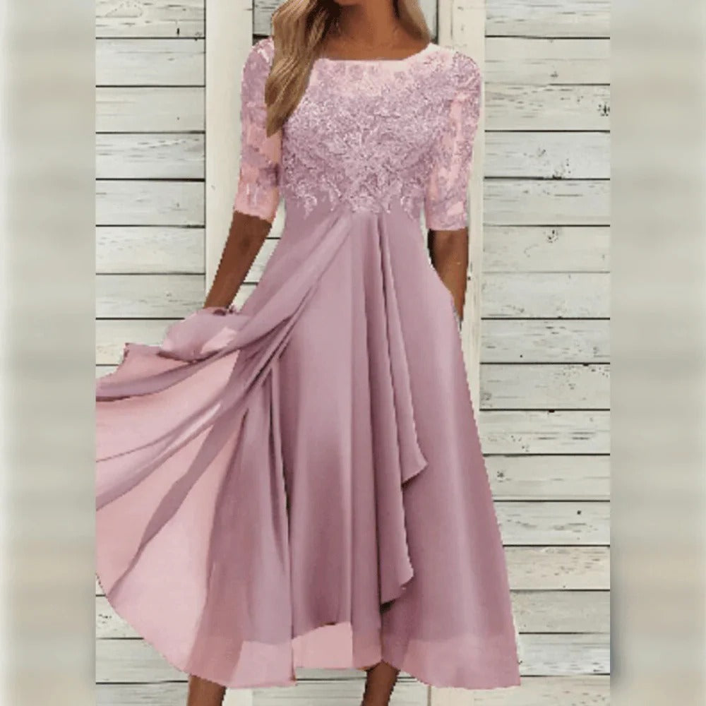 Festliches Abendkleid für Damen | Hochzeitsgesellschaft
