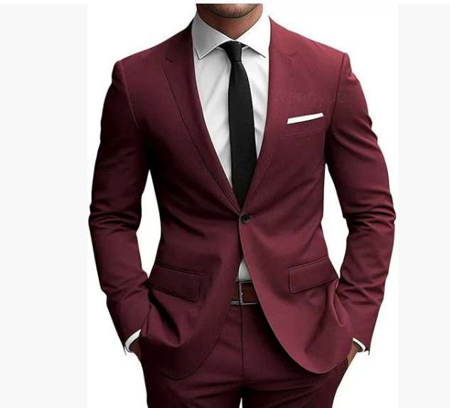 Anzug Herren elegant einreihig