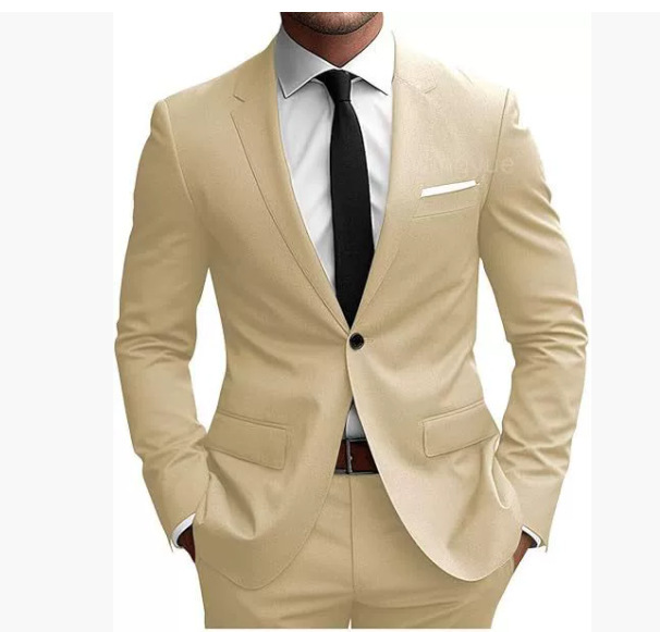 Anzug Herren elegant einreihig