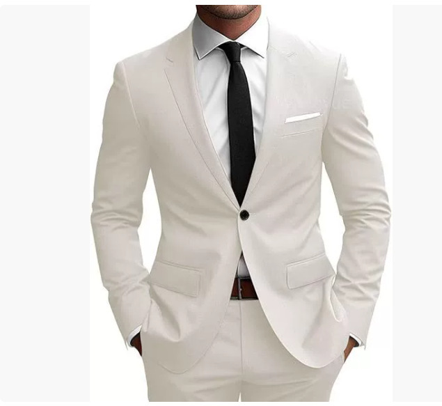 Anzug Herren elegant einreihig