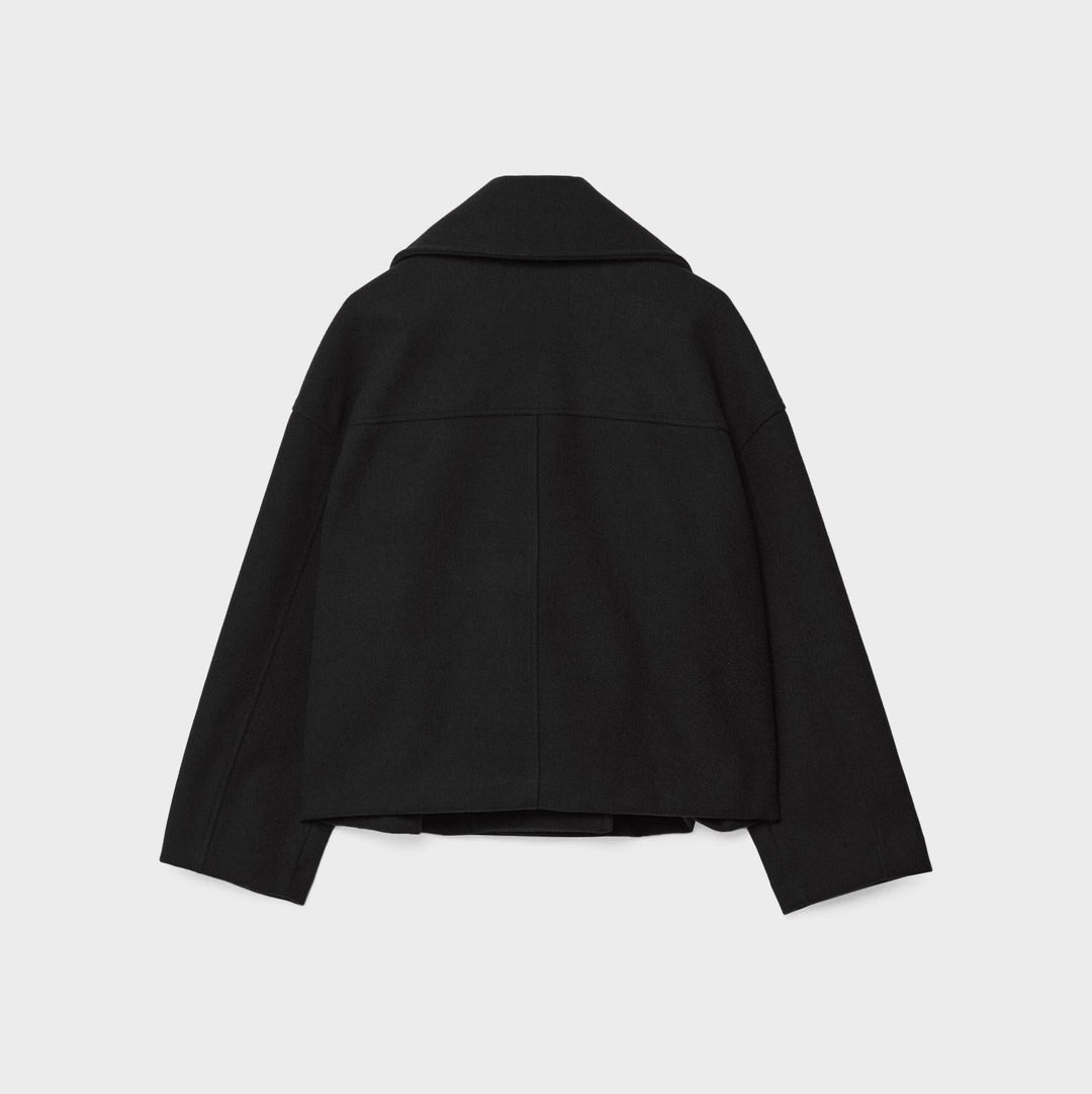 Damen kurze Double-Breasted Jacke