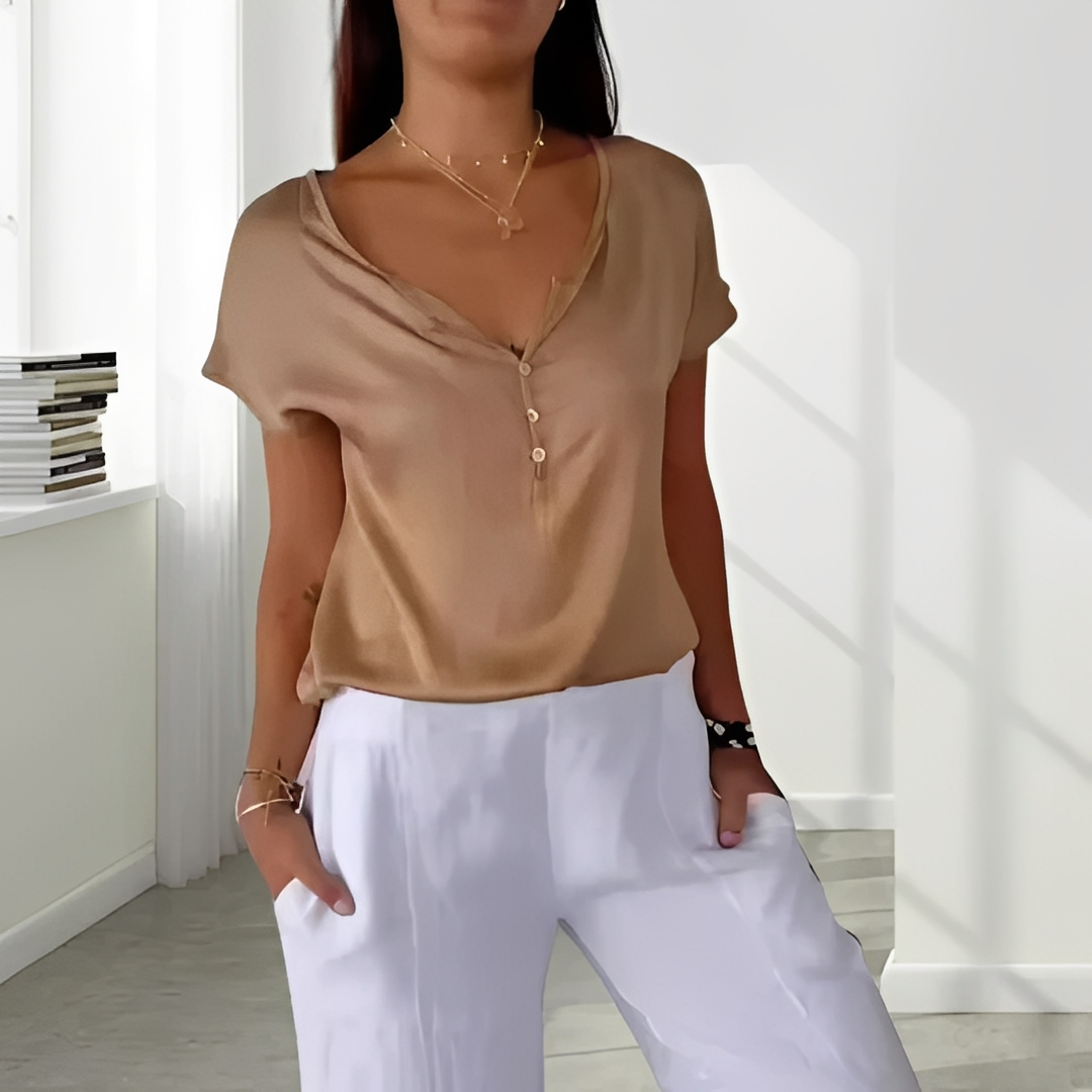 Christy - Elegantes leichtes Damen-Sommeroberteil