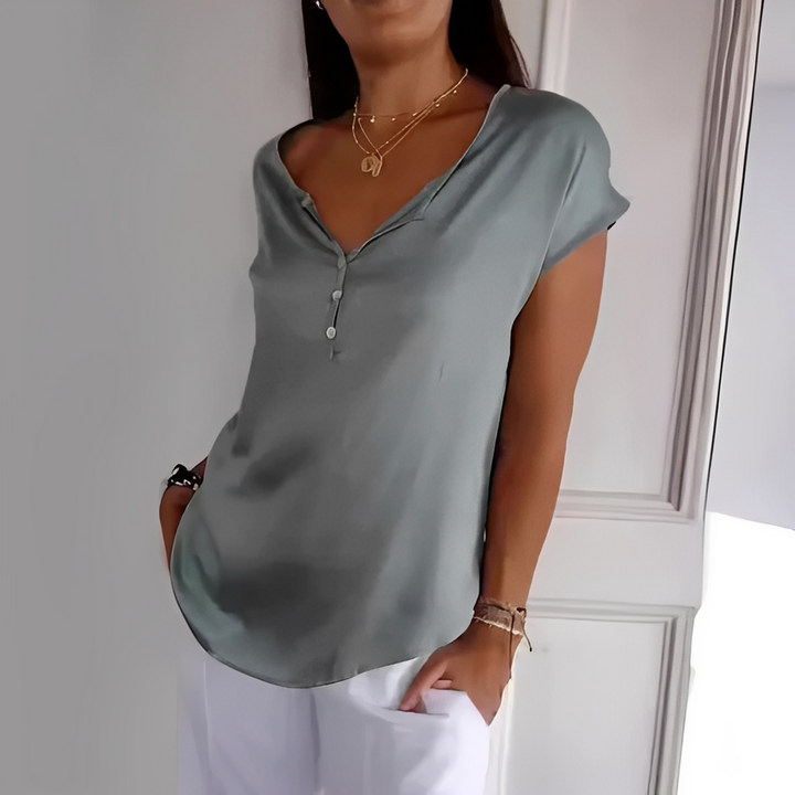 Christy - Elegantes leichtes Damen-Sommeroberteil