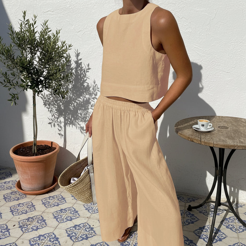 Hemd Damen Zweiteiliges Set – Leicht & Bequem