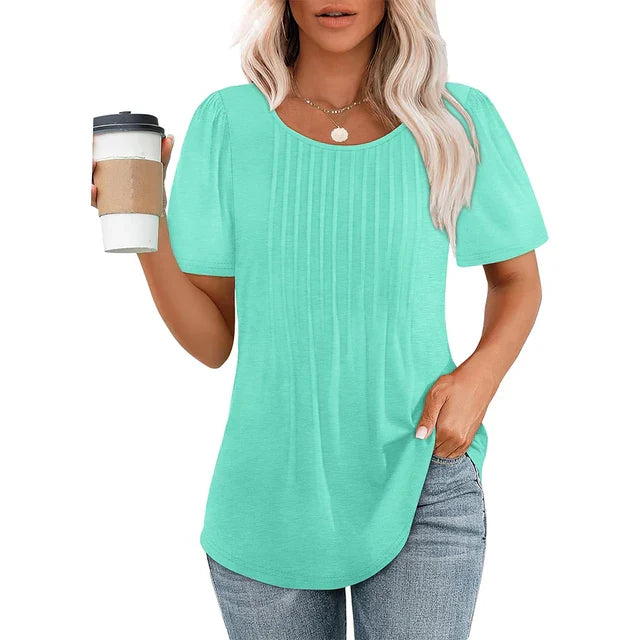 Damen Sommer T-Shirt kurzarm