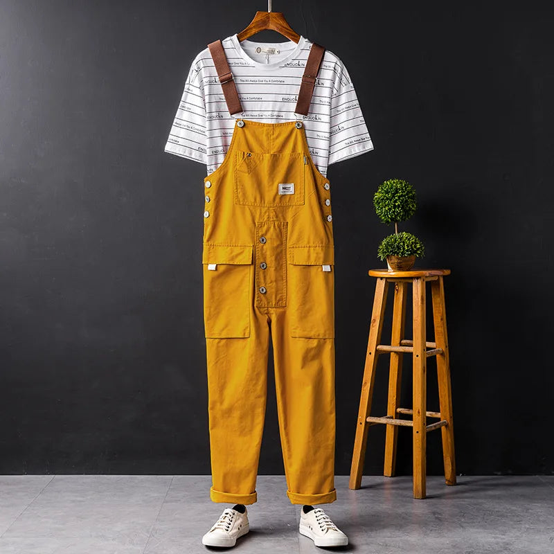 Gartenoverall mit verstellbaren Trägern