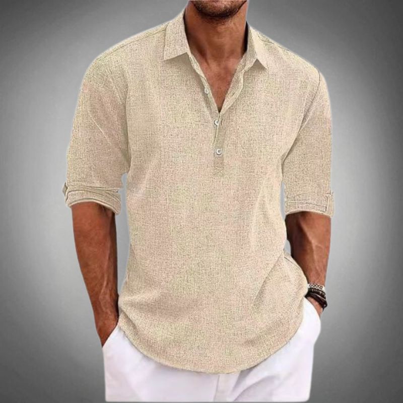 Poloshirt Herren Knopfleiste