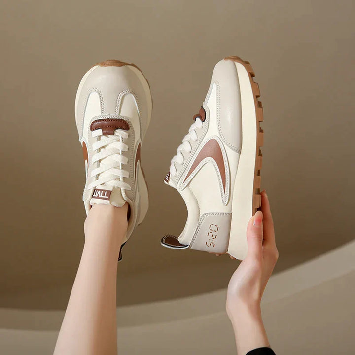 Damen-Sneaker mit dicker Sohle und Keilabsatz | Plateau-Sneaker