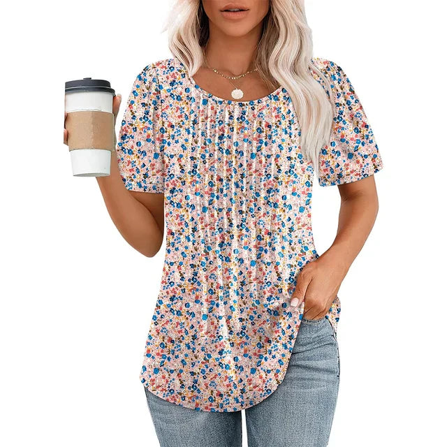 Damen Sommer T-Shirt kurzarm