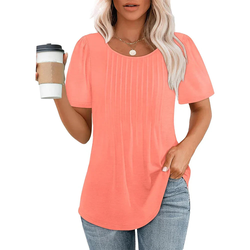 Damen Sommer T-Shirt kurzarm