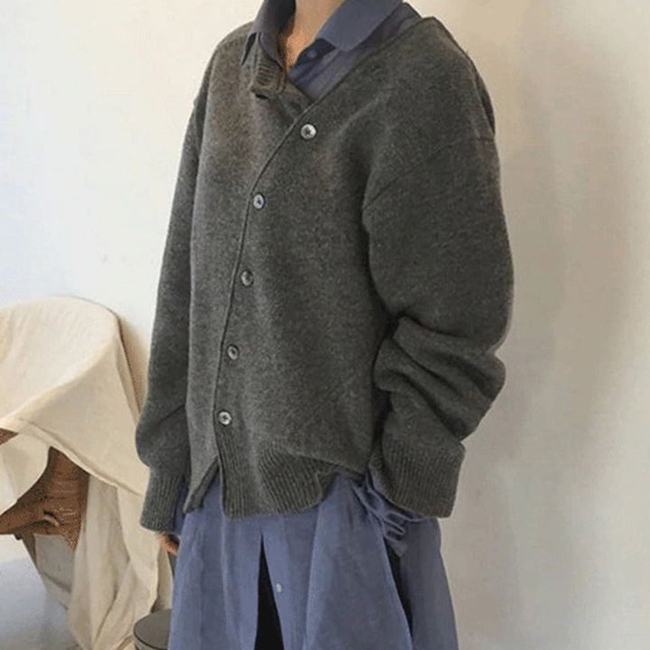 Emilia | Damen Winter Pullover Mit Knöpfen