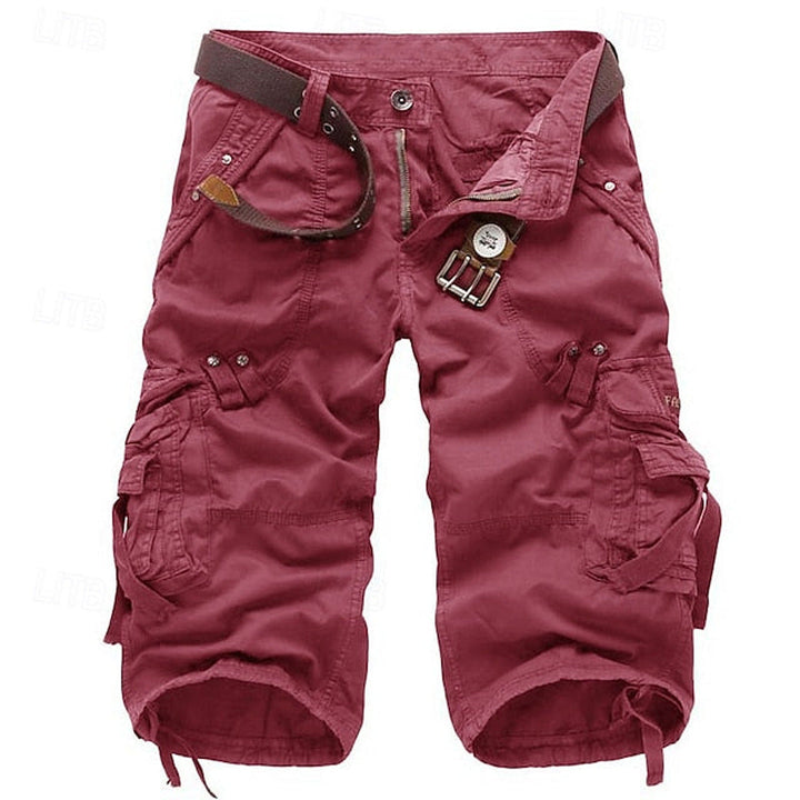 Heinrich | Herren Multi-Taschen Gürtel Cargo-Shorts