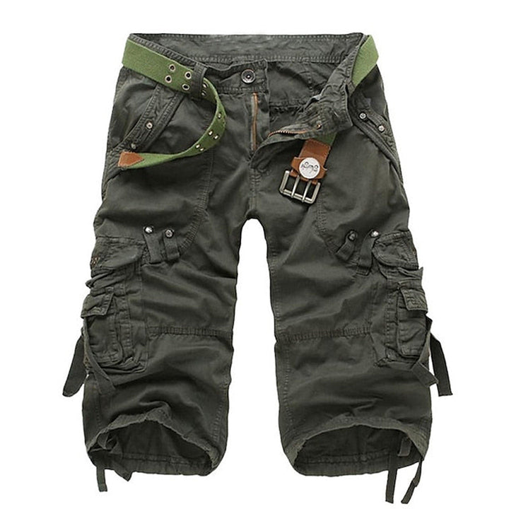 Heinrich | Herren Multi-Taschen Gürtel Cargo-Shorts