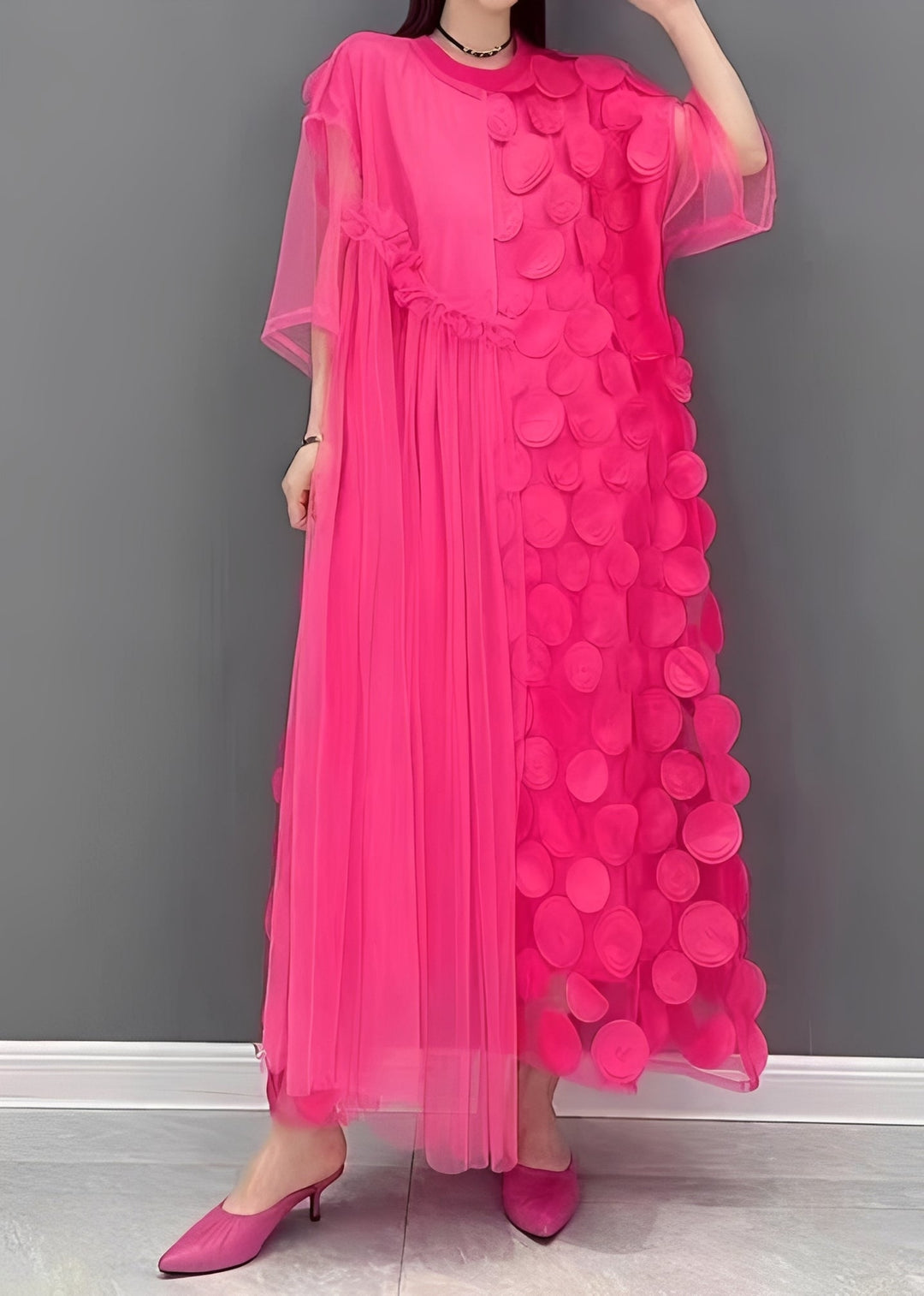 Hanna - Stilvolles asymmetrisches Kleid für Damen