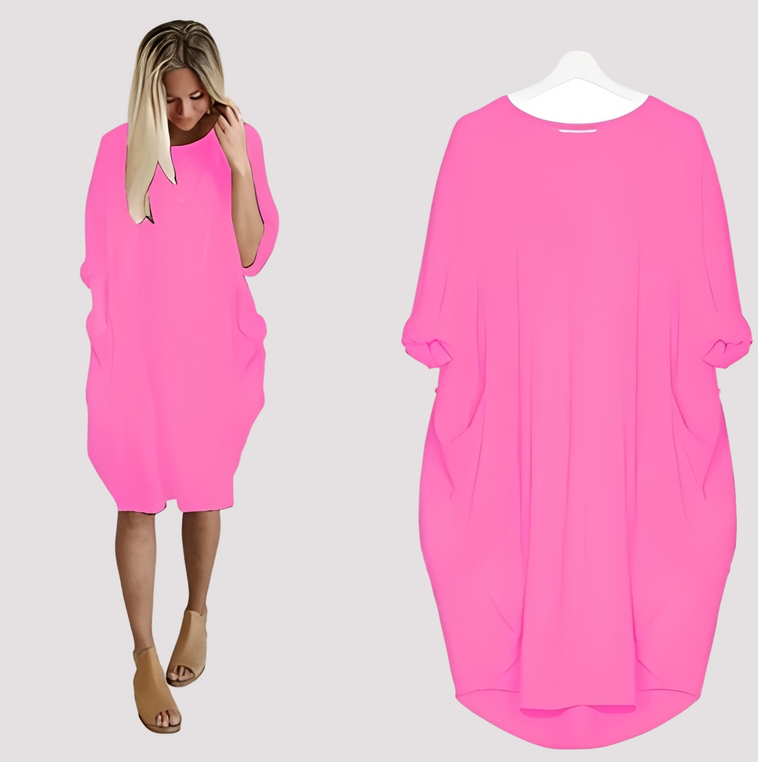 Kate - Bequemes, locker geschnittenes Damenkleid