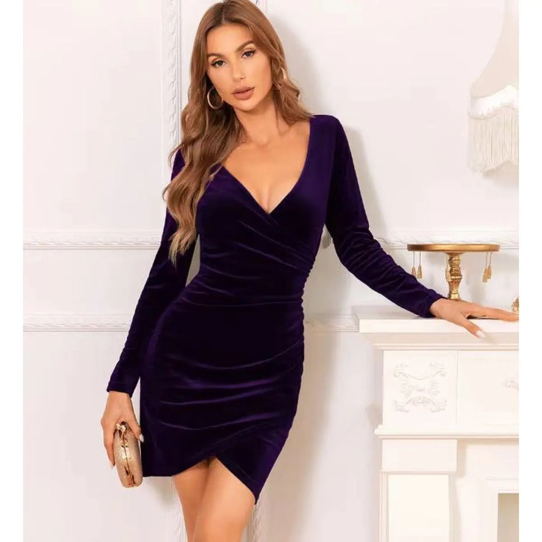 Quinn – Elegantes Kleid aus Samt