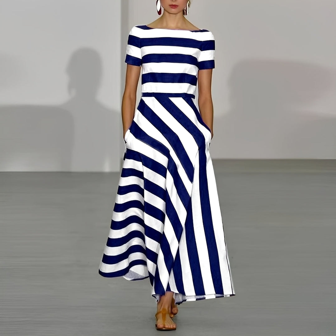 Charmaine – Schickes gestreiftes Kleid