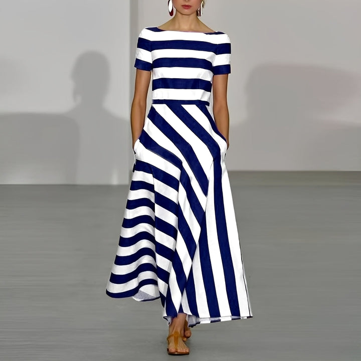 Charmaine – Schickes gestreiftes Kleid