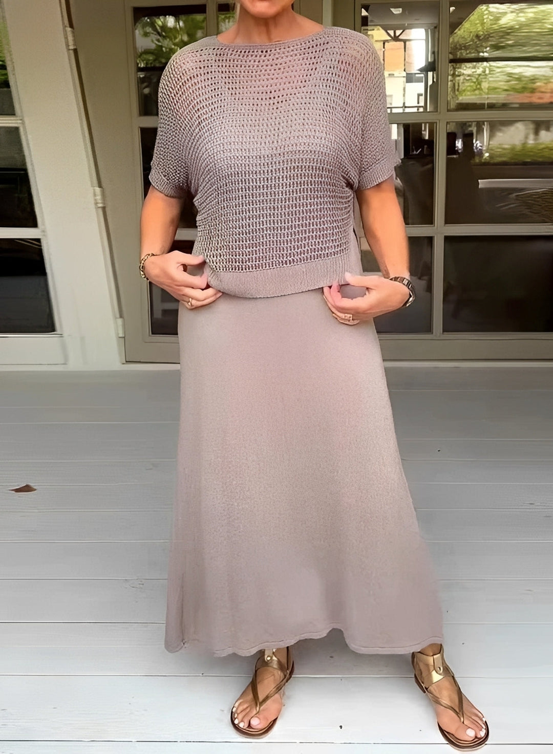 Darcie - Komfortables, luftiges 2-teiliges Damen-Set