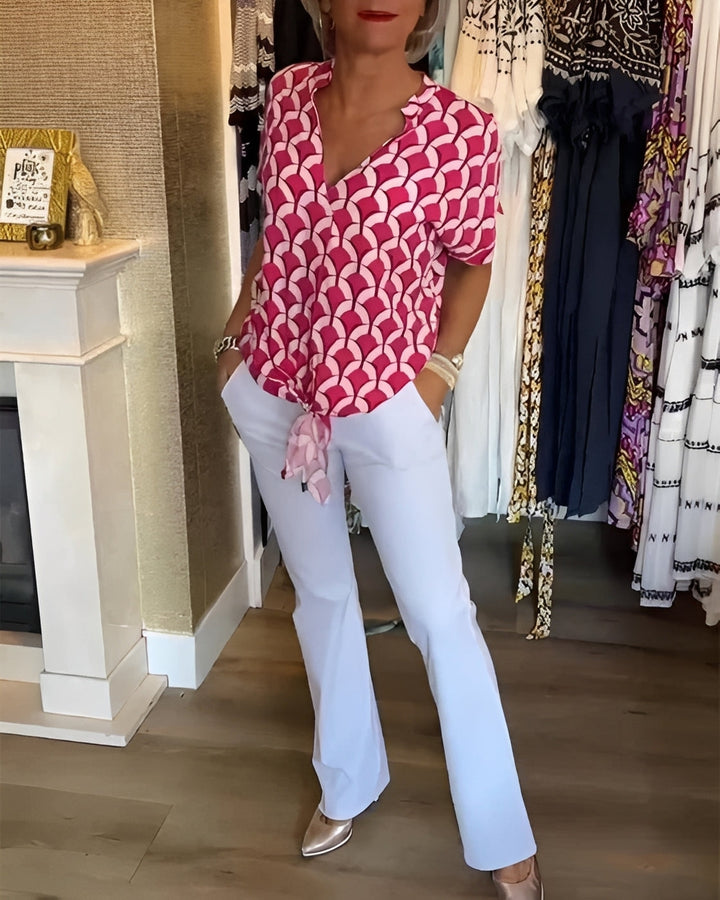 Leona - Stilvolles Damenoberteil mit Design