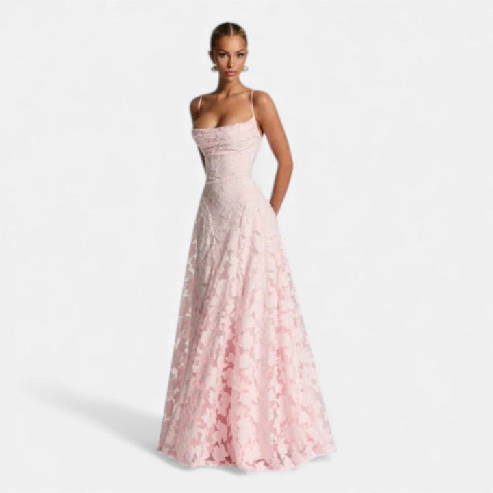 Amelia – Evening dress women with flared silhouette - Image 14