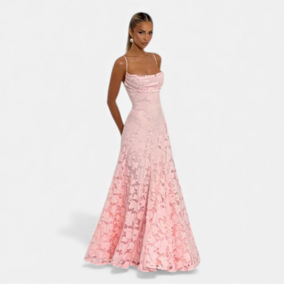 Amelia – Evening dress women with flared silhouette - Image 7