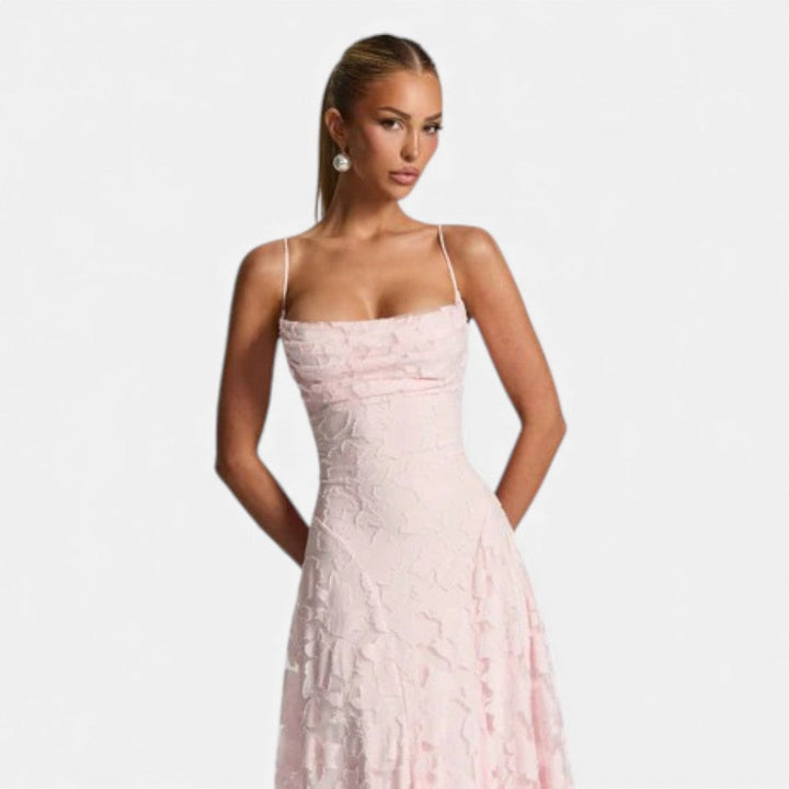 Amelia – Evening dress women with flared silhouette - Image 6