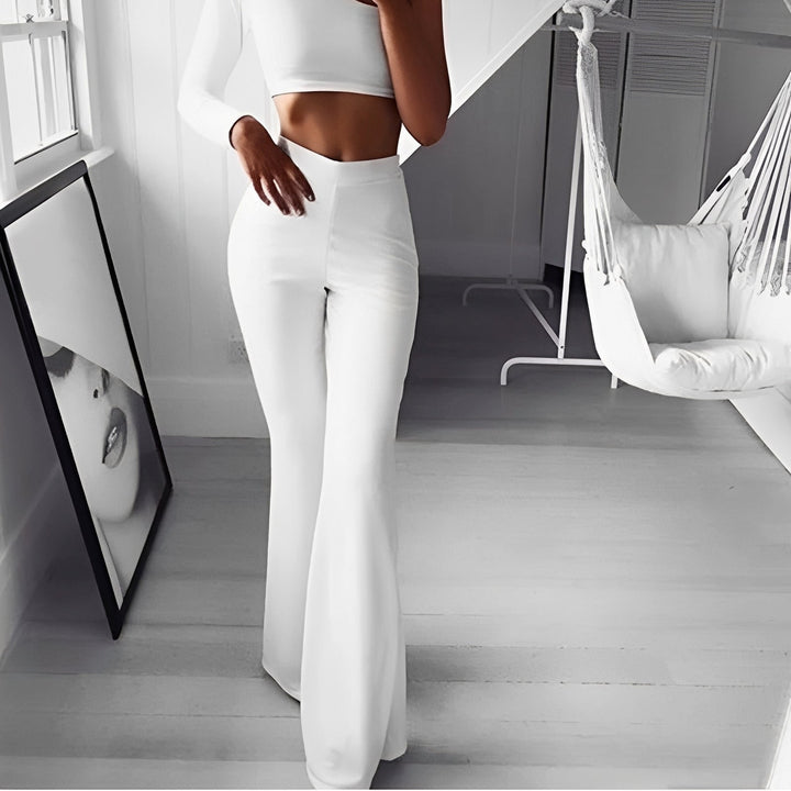 Jennifer - Komfortable, elastische Hose mit hoher Taille für Damen