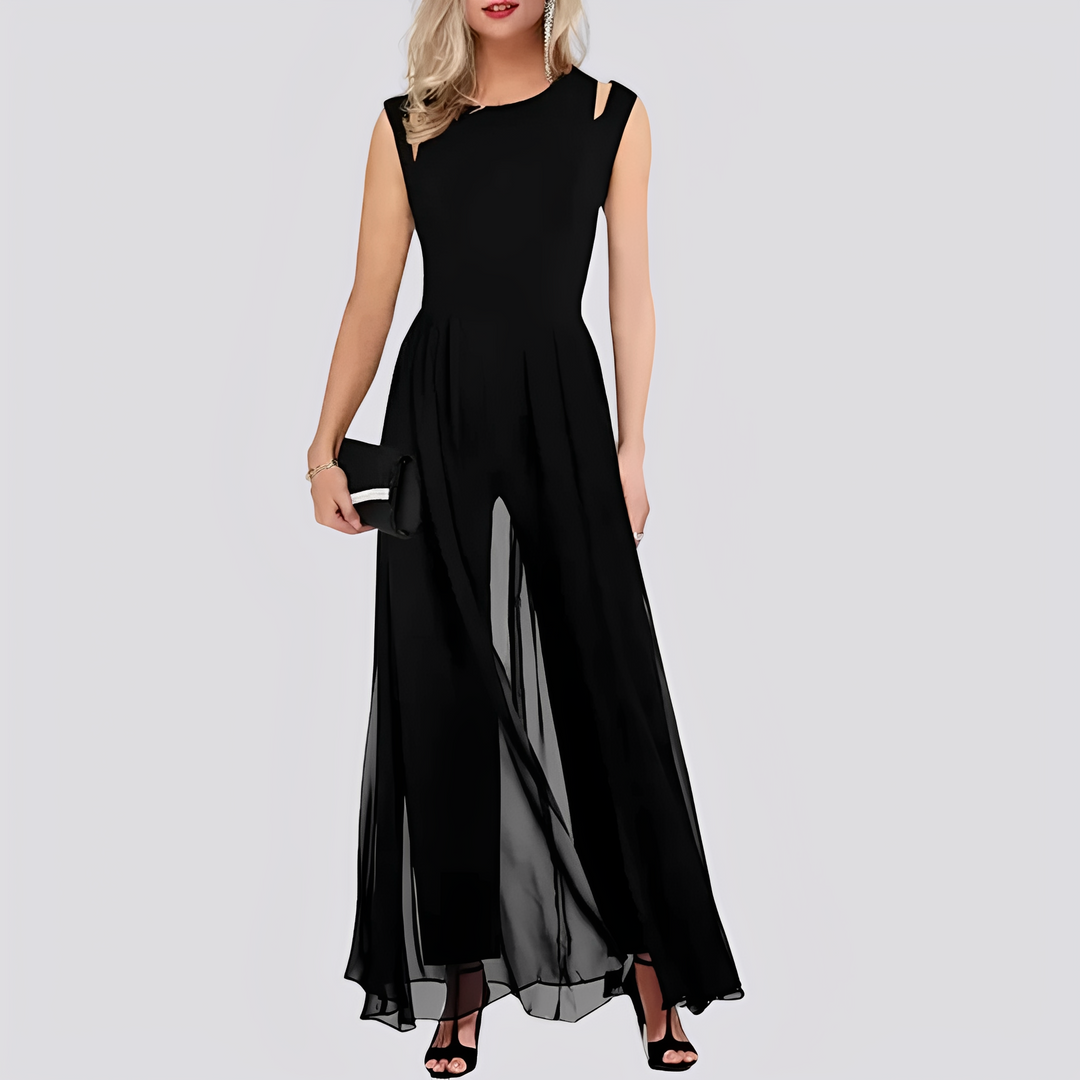 Cassie - Stilvoller ärmelloser Jumpsuit für Damen