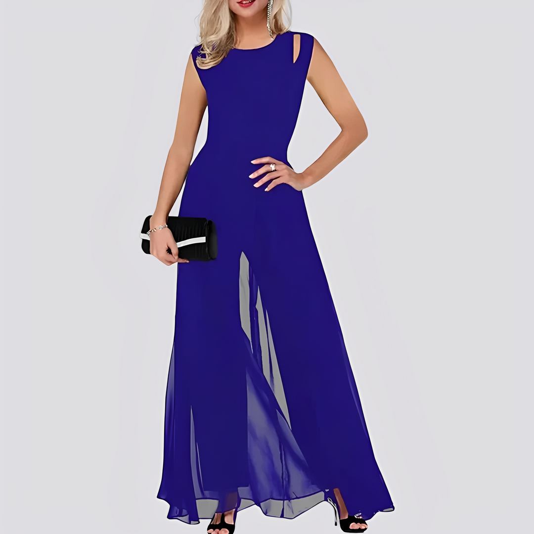 Cassie - Stilvoller ärmelloser Jumpsuit für Damen